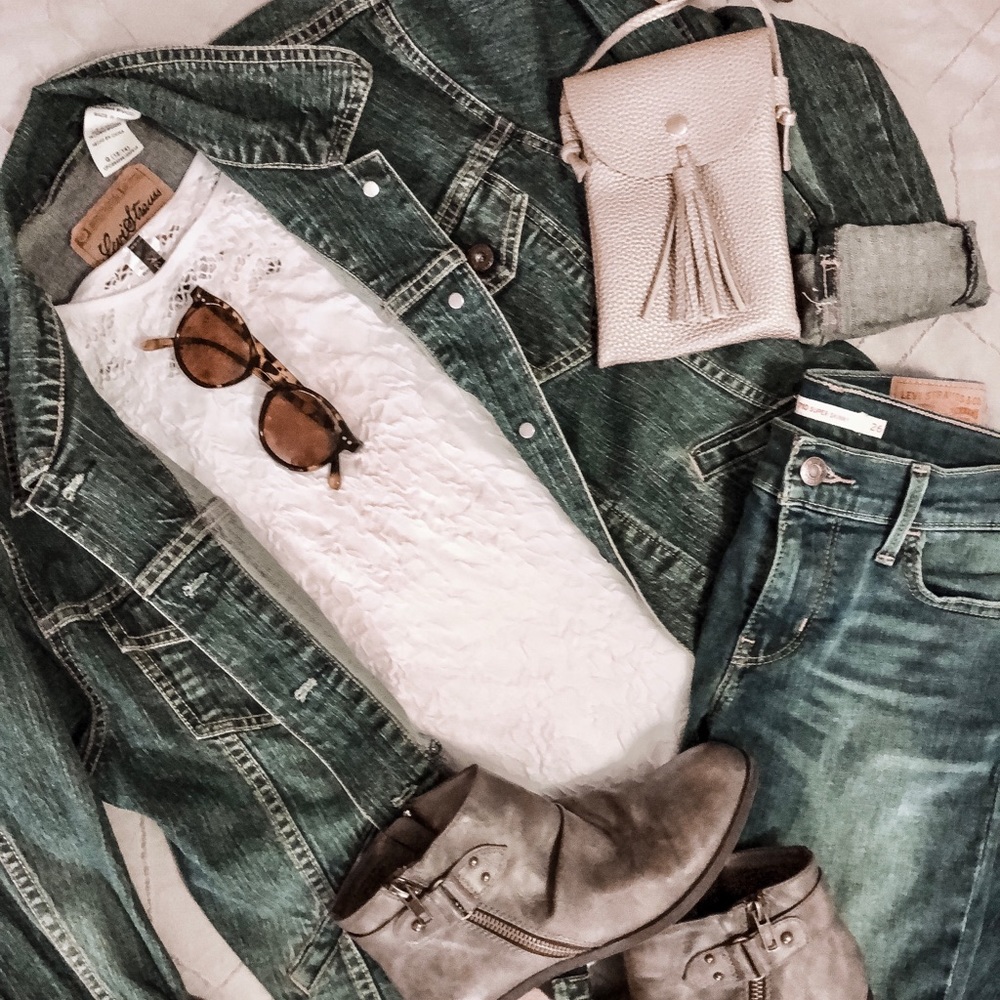 White Lace Long Sleeve